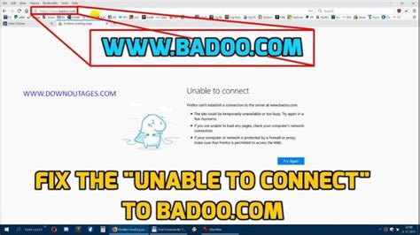 Badoo outage and reported problems map